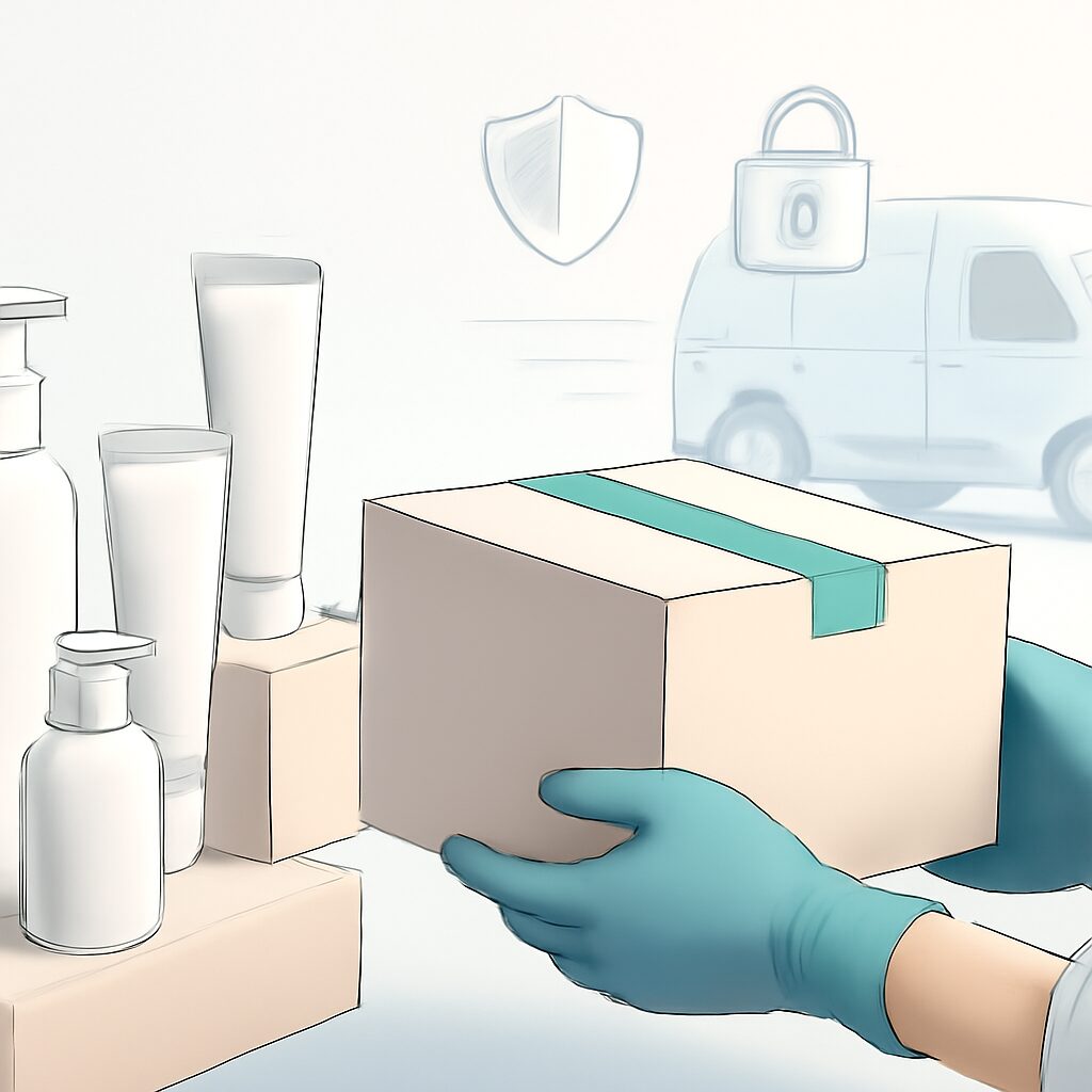 Como garantir entrega rápida para cosméticos com segurança e eficiência