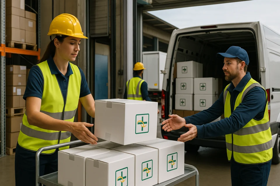 Como avaliar transporte rastreável e confiável para produtos regulados com licença Anvisa? - apoio visual