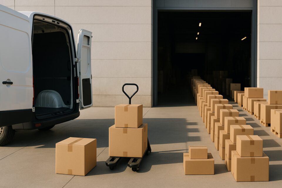 Novas exigências ligadas a transportadora para loja virtual em crescimento - apoio visual