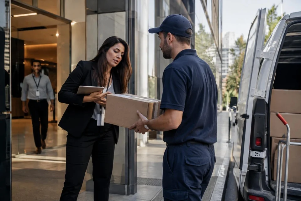 Por que entregas com prazo reduzido para empresas ganhou relevância nas empresas? - apoio visual